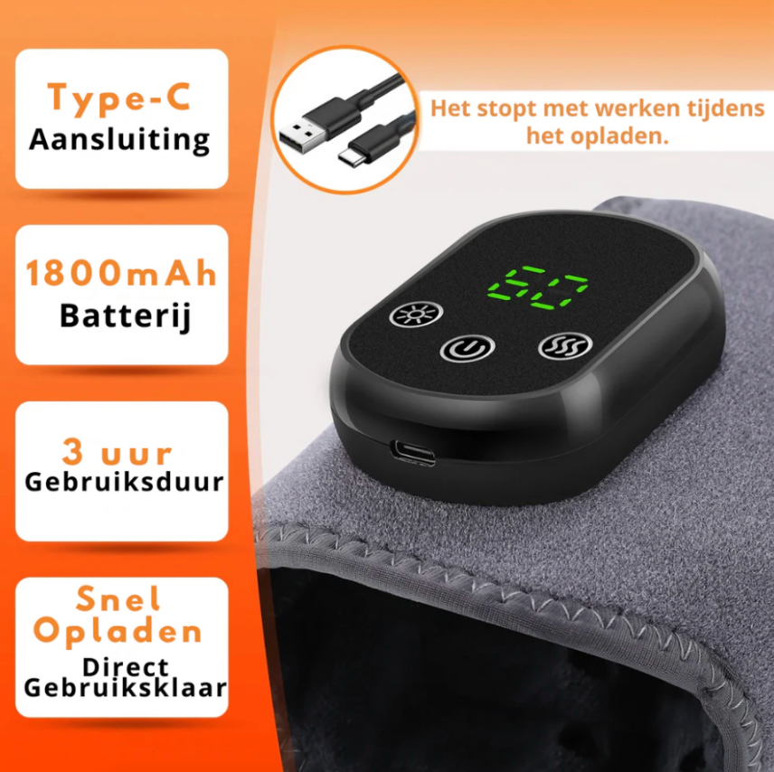 VibraHeal 3-in-1 Voetmassager