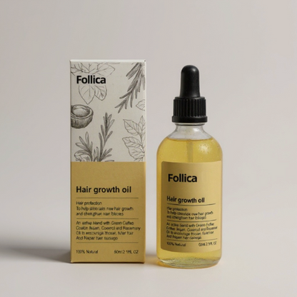 Follica Haarolie Ondersteunt een gezonde haargroei