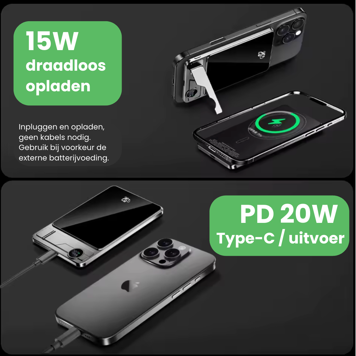 NordChargePro – Magnetische Powerbank