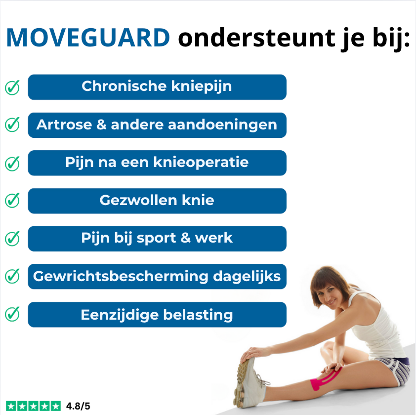 MoveGuard Tape - Kniegewricht