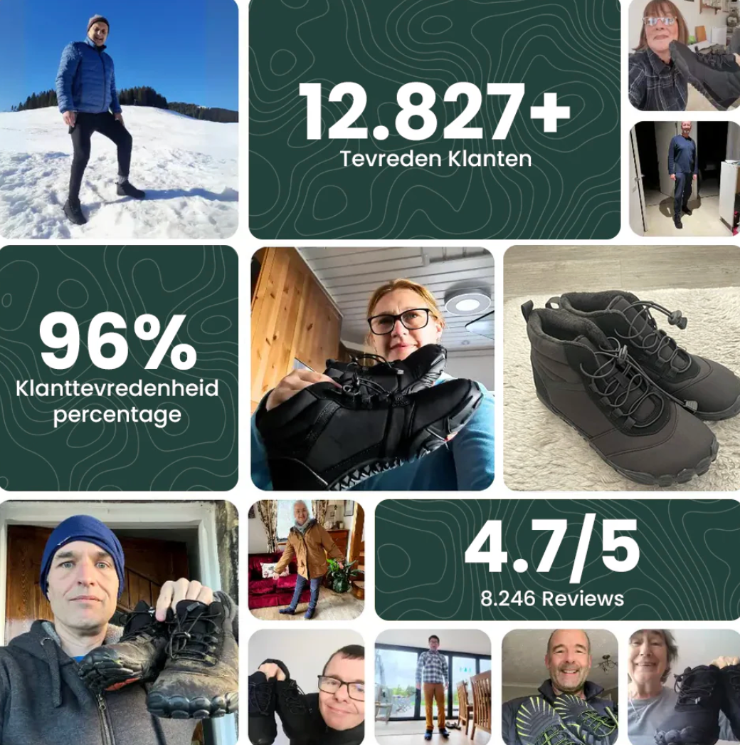 NordicDry Winterbarefoots – Waterdicht, warm & dagelijks comfort.