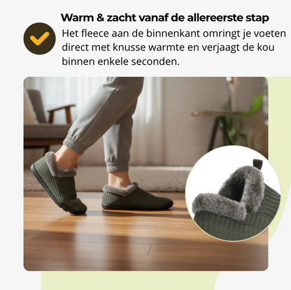 BareWarm Comfort Slippers – Warme & anti-slip barefoot schoenen