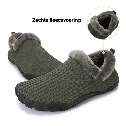 BareWarm Comfort Slippers – Warme & anti-slip barefoot schoenen