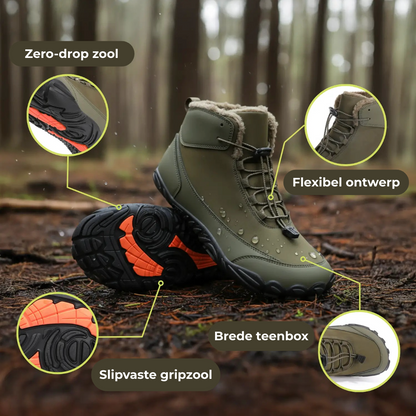 NordicDry Winterbarefoots – Waterdicht, warm & dagelijks comfort.